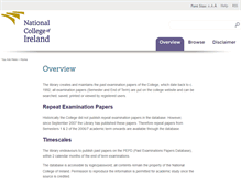 Tablet Screenshot of nci.silverink.ie